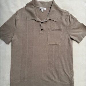 Banana Republic Shortsleeve Knit Collared Sweater